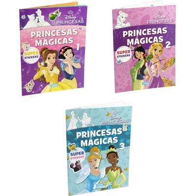 Europrice КНИЖКА ЗА ОЦВЕТЯВАНЕ disney princess 16 СТР. + СТИКЕРИ 3 ВИДА