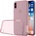 Nillkin Силиконов Калъф за iPhone XS/X, Nillkin Nature Case, Розов (6902048146556)