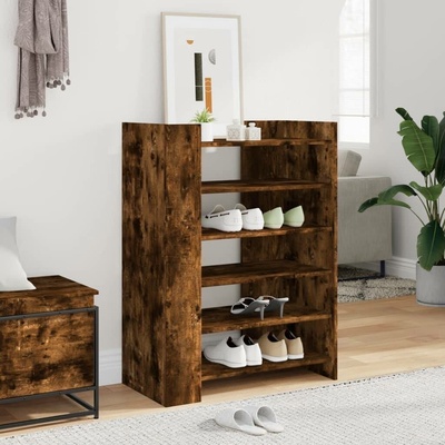 VidaXL 74,5 x 37,5 x 100 cm 848436 kouřový dub