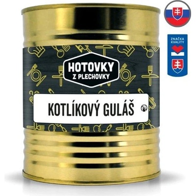Hotovky z plechovky Kotlíkový guláš 0,8 l – Zbozi.Blesk.cz