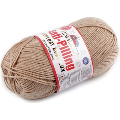 Pletací příze Everyday Bebe Lux 100 g Varianta: 15 (70414) béžová, Balení: 1 ks 55829/141079/273925