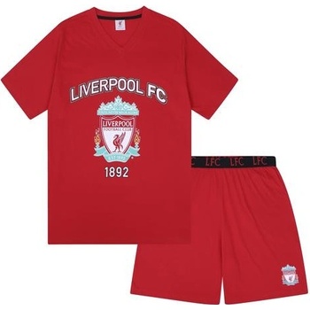 FC Liverpool pánské pyžamo krátké červené