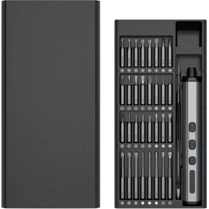 UF Tools Uf-tools електрическа акумулаторна отвертка 62 в 1 с калъф, сребрист, usb-c (no-882038)