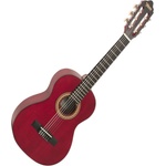 Valencia VC202 Transparent Wine Red Класическа китара с размер 1/2