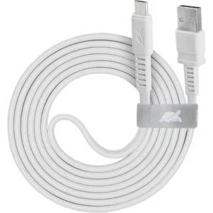 RIVACASE USB кабел, USB-microUSB, 1, 2 м, RIVACASE "PS6000", бял 4260403575871 (4260403575871)