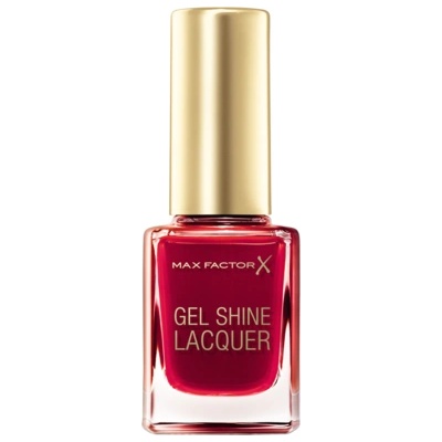MAX Factor Gel Shine Lacquer червен лак за нокти 50 Radiant Ruby 11 ml