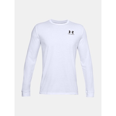 UA Sportstyle Left Chest LS T-shirt Under Armour | Byal | МЪЖЕ | M