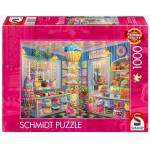 Schmidt Spiele Puzzle PQ 1000 Colorful Pastry Shop G3