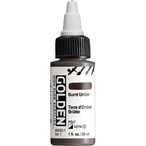 Golden Artist Colors High Flow АКРИЛНА боя Burnt Umber 30 ml 1 бр (0008500-1)
