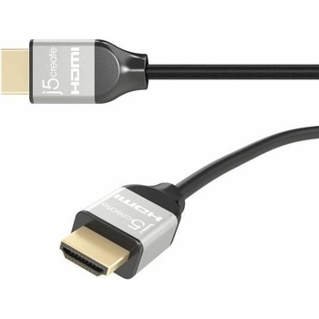 Image 1 of j5create Кабел j5create JDC52, HDMI мъжко - HDMI мъжко, Ethernet, 4K, 2 m (J5-JDC52)