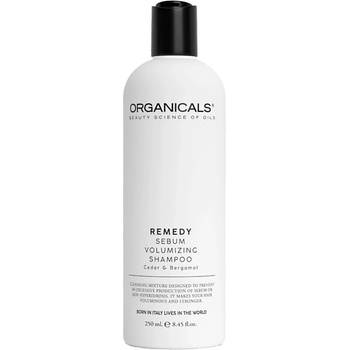 Organicals REMEDY Sebum Volumizing Shampoo Cedar & Bergamot objemový šampon pro zplihlé, snadno se masticí vlasy 1000 ml