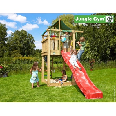 Jungle hrací sestava Lodge se skluzavkou