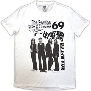 The Beatles 1969 White L Риза (BEATTEE625MW03)