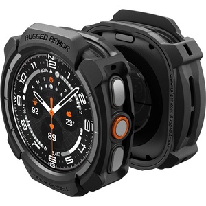 Spigen Кейс Spigen Rugged Armor (ACS11611) - Samsung Galaxy Watch Ultra 2 - Черен - casezona