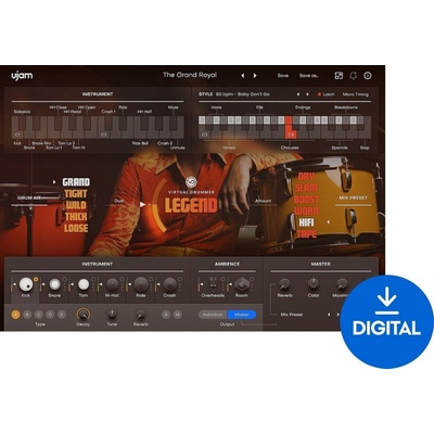 UJAM Legend Digitální produkt
