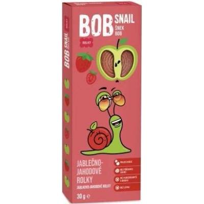 Šnek Bob jablečno jahodové rolky 30 g