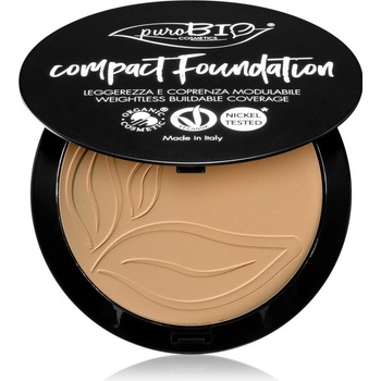 puroBIO cosmetics Kompaktní make-up 03 s SPF10 9 g