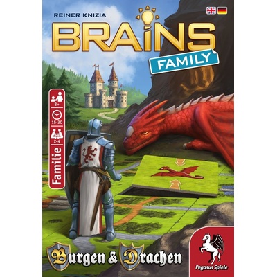 Pegasus Spiele Brains Family Burgen & Drachen