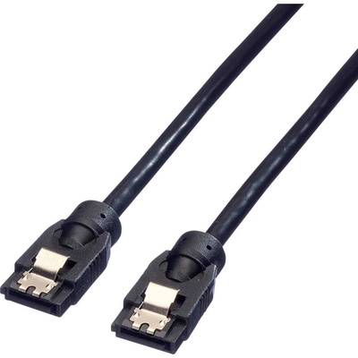 Roline 11.03.1552 kabel SATA 6 Gb/s, 0,5m, západky