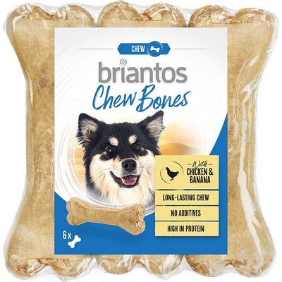 Briantos Chew Bones kuracie a banán 12 x 12 cm 660 g