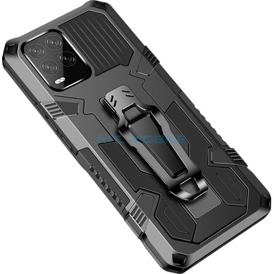 Pouzdro Shockproof Shield4U Warrior Realme 8, 8 Pro černé – Zboží Živě