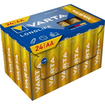 VARTA 4106301134 Батерии aa (lr06) с дълъг живот 24бр. /пакет (без пластмасова опаковка) (4106301134)