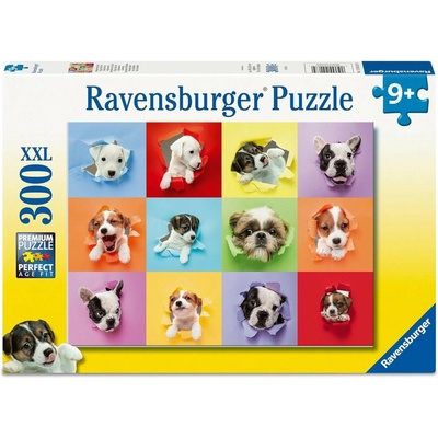 Ravensburger XXL Vykukujúce šteniatka 300 dielov