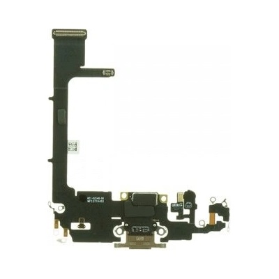 Charging Dock Connector Flex + Board Gold pro Apple iPhone 11 Pro (Genuine)