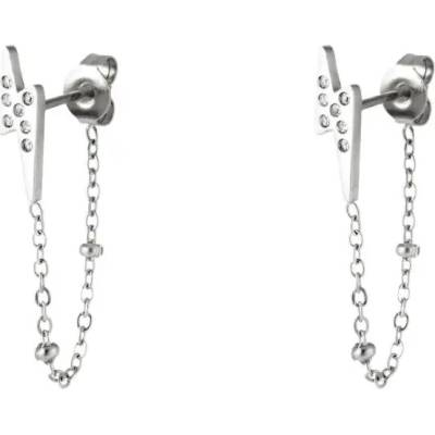 ORNAMENTI Náušnice Flash silver OOR800180