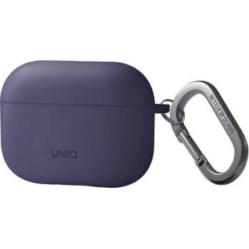 UNIQ Кейс Uniq case Nexo за AirPods Pro 2 gen, с рамки за слушалките, силиконов, лилав (Uni000839-0)