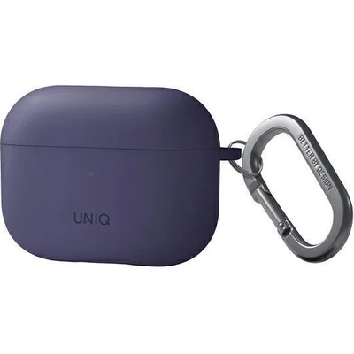 UNIQ Кейс Uniq case Nexo за AirPods Pro 2 gen, с рамки за слушалките, силиконов, лилав (Uni000839-0)