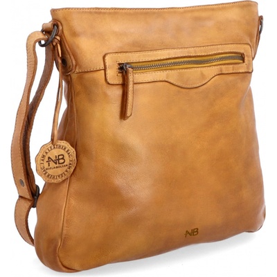 Noelia Bolger kabelka crossbody NB 2103 ZLU žltá