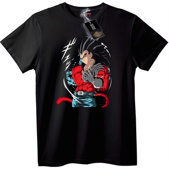 NOONEBRAND Тениска Супер Сайян Вегета - 2XL, Black