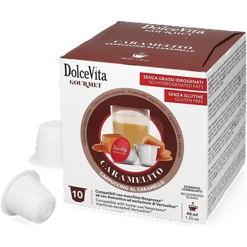 Dolce Vita | Caramelito - Карамелен капучино - 10 капсули за Nespresso®