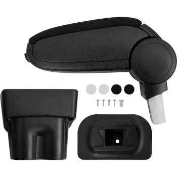 Image 1 of vidaXL Подлакътник за кола черен 17x32x(35, 5-52) см ABS (154671)