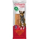 JK Animals Kolagenová střívka s játry kolagenový pamlsek pro psy s obsahem 50 % kolagenu 60 g