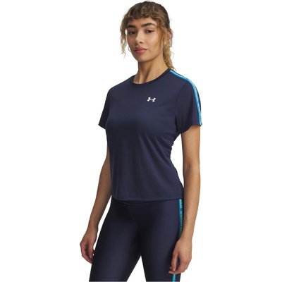 Under Armour Тениска Under Armour Women's Tech Tape Short-Sleeve T-Shirt - Washed Navy
