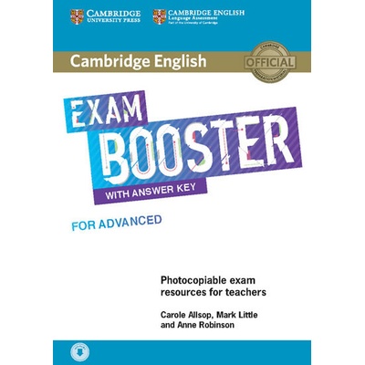 Cambridge English Exam Booster for Advanced with Answer Key with Audio - Allsop Carole, Little Mark, Brožovaná