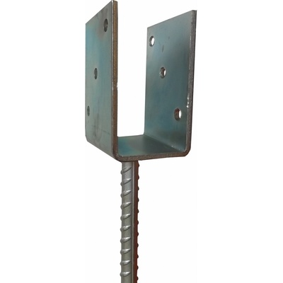 Hašpl Kotevní patka do betonu 80x60x4mm, typ U