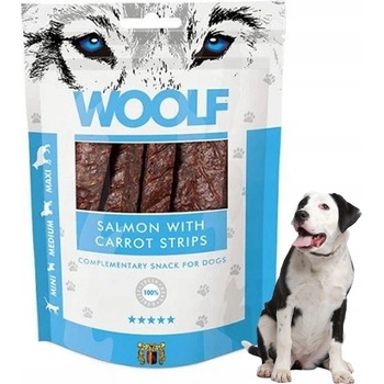 WOOLF Salmon with Carrot stripes 100 g