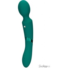 Shots Loveline Double Sided Vibrating Wand a vibrační masážní hlavice 23,5 x 3,5 cm