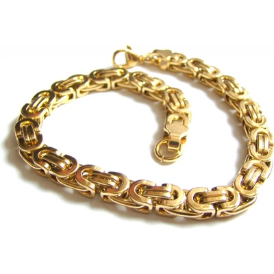 Steel Jewelry náramek pozlacený z chirurgické oceli NR130204