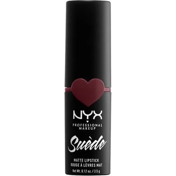 NYX Cosmetics Suède Matte Lipstick матиращо класическо червило 3.5 g нюанс 06 Lolita