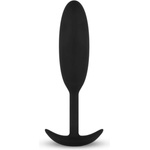 EasyToys Heavy Fulfiller - анален плъг 54 g - малък (черен) - lovesexshop
