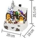 Solex Dekorácia vianočná zasnežený dom DRM15
