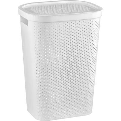 Curver Infinity Dots 60L bílý 610438 – Zboží Dáma