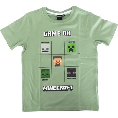 Minecraft Тениска Minecraft Game On, размер 116 (EM-MNCT-280_116)