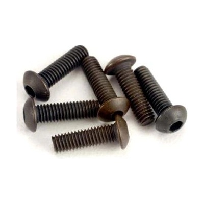 Traxxas винт с вътрешен шестостен M3x10mm полукръгла глава (6)