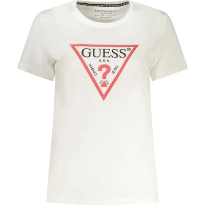 Guess jeans Дамска тениска с къс ръкав guess jeans, Размер xl, Цвят Бяло (w1yi1bi3z14_big011)