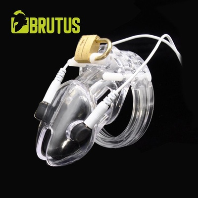 Brutus Volt Cage Electro Chastity Cage Clear – Zbozi.Blesk.cz